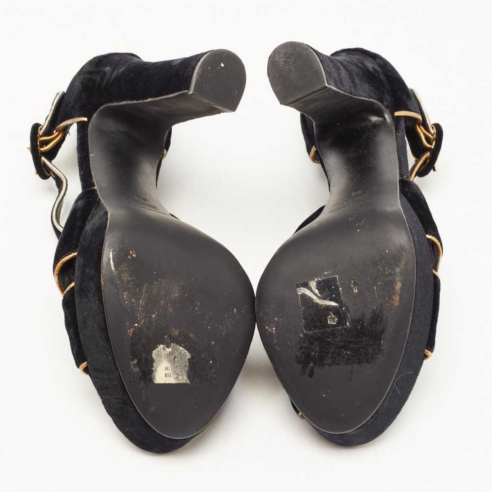 Dolce & Gabbana Velvet sandal - image 5