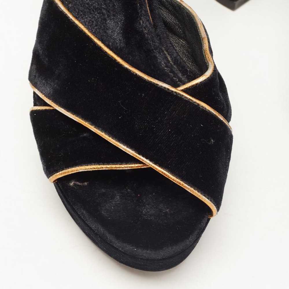 Dolce & Gabbana Velvet sandal - image 6