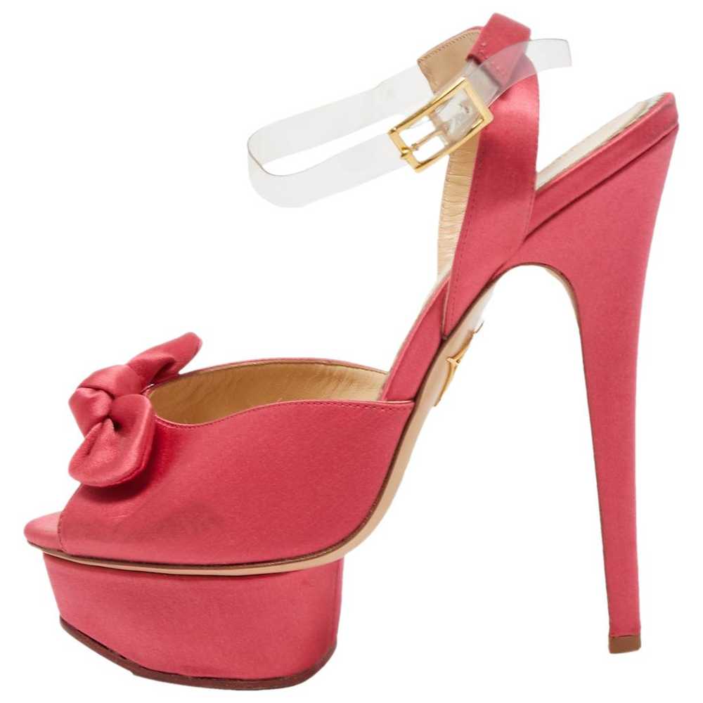 Charlotte Olympia Cloth sandal - image 1