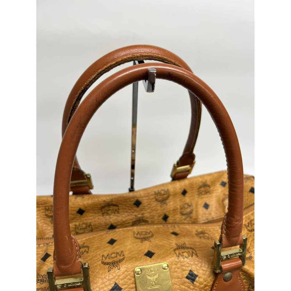 MCM Boston leather travel bag - image 2