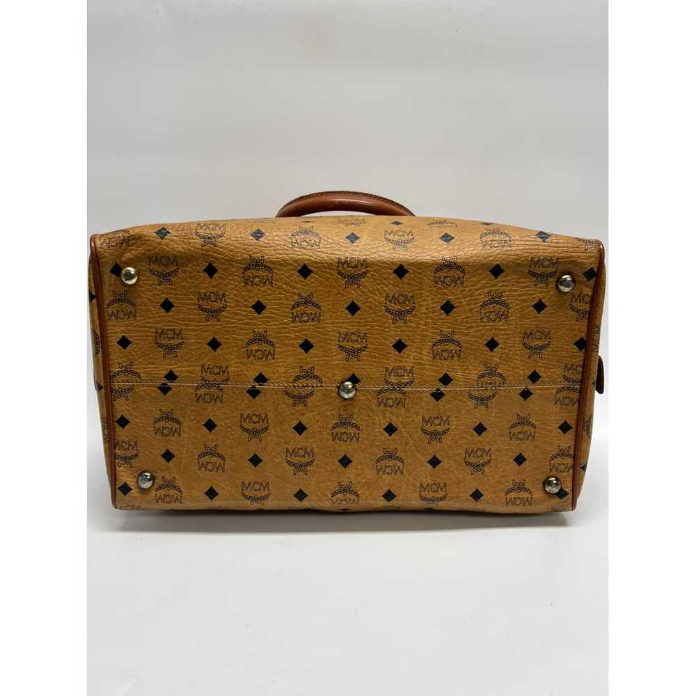 MCM Boston leather travel bag - image 6