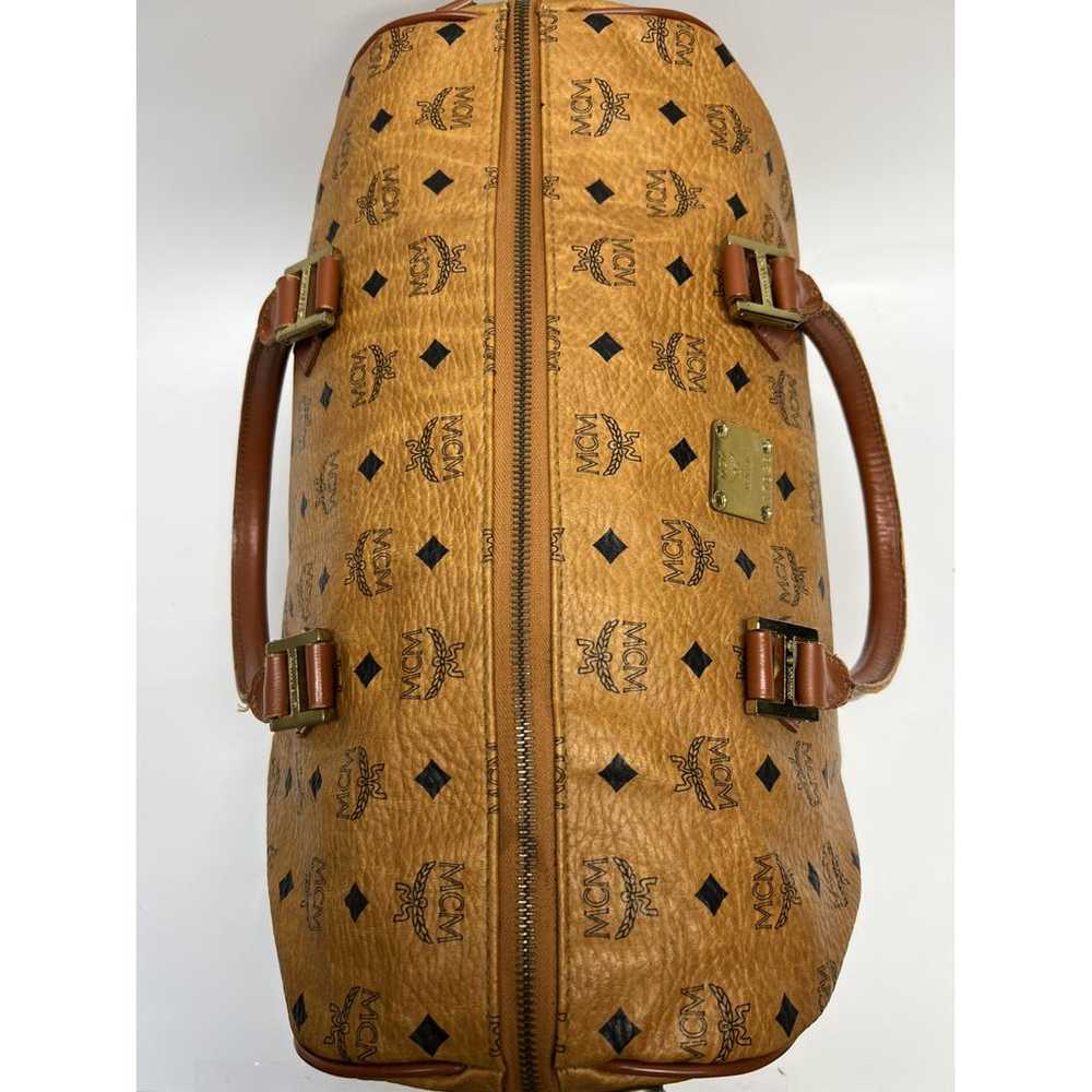 MCM Boston leather travel bag - image 7