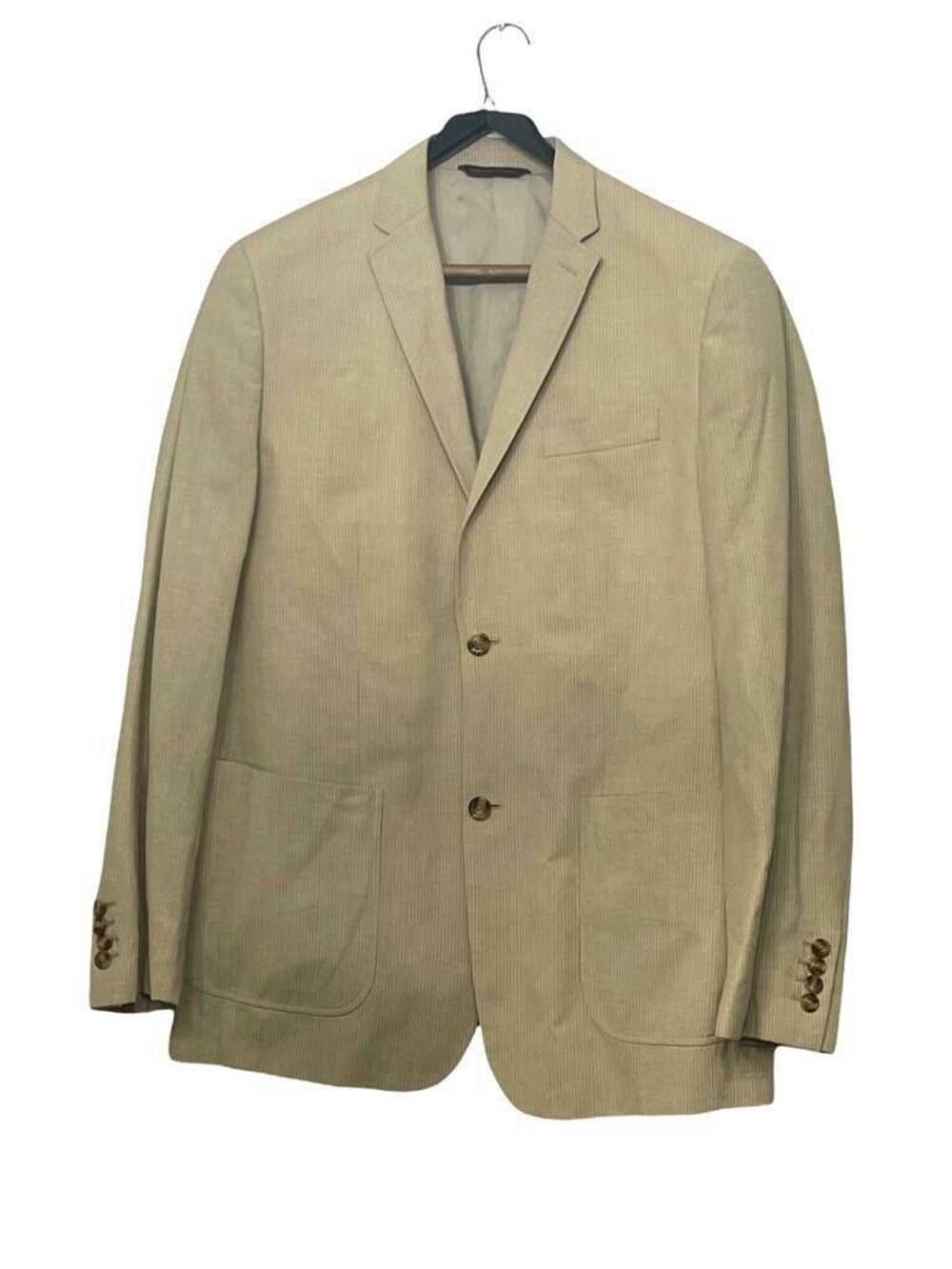 Beige Perry Ellis Two Button 42 Regular Suit Jack… - image 1