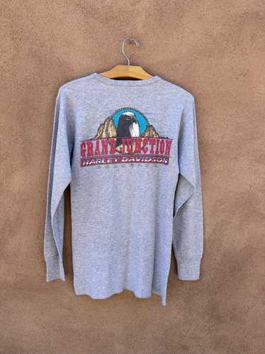 Gray Waffle Knit Grand Junction, Colorado Harley T