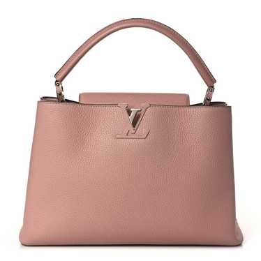 Louis Vuitton BB Capucines Black/ Pink taurillon leather For Sale at  1stDibs
