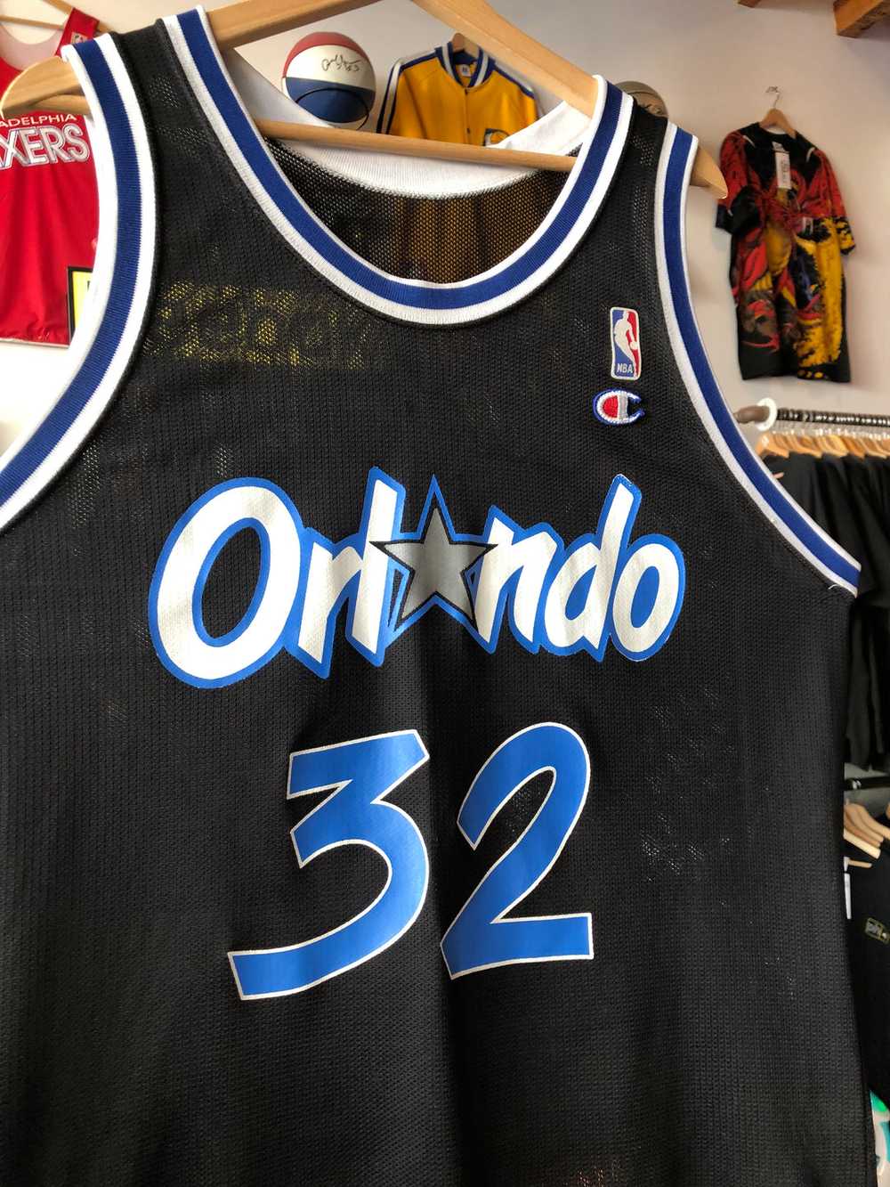 Vintage 90s Champion NBA Orlando Magic Shaquille … - image 2