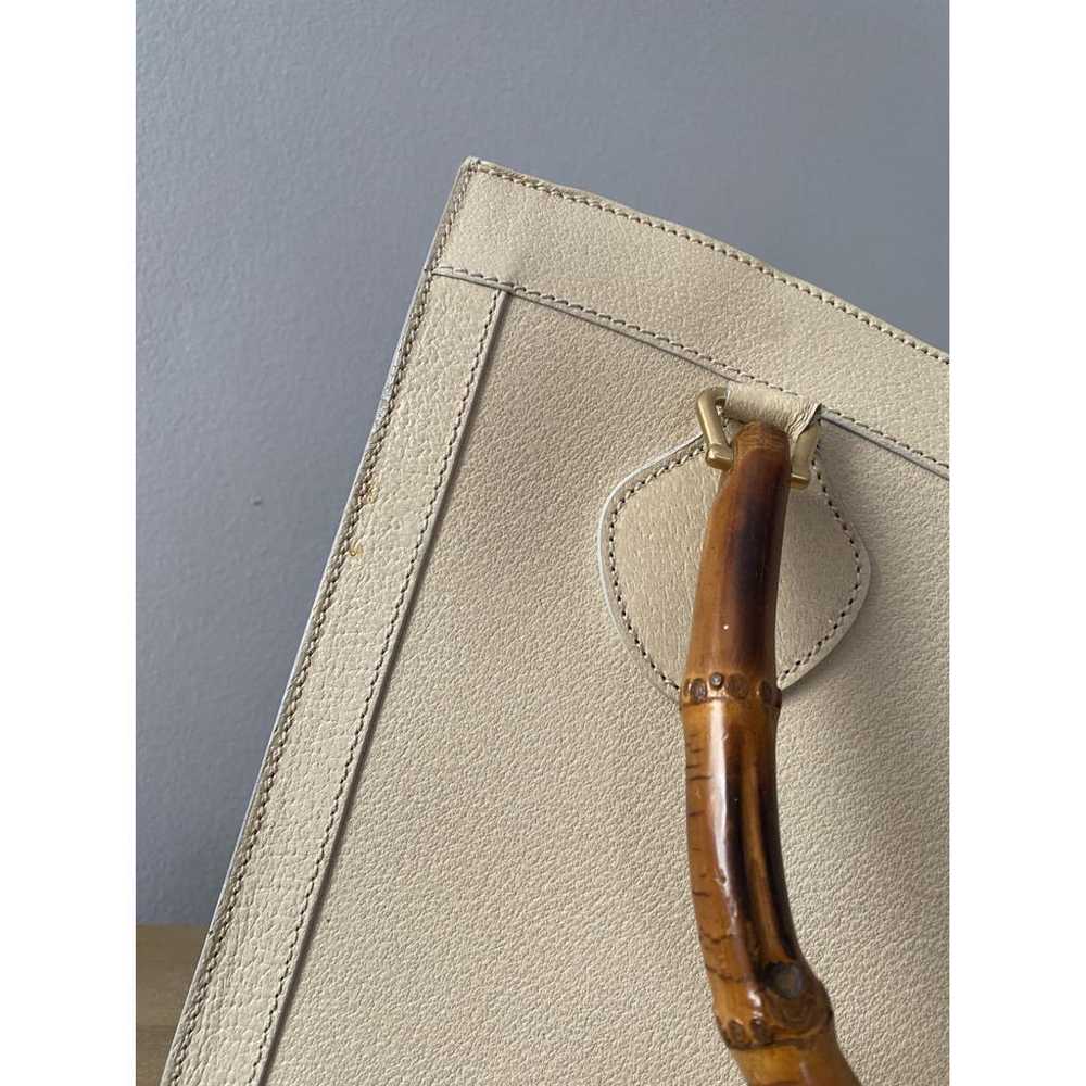 Gucci Diana Bamboo leather tote - image 12