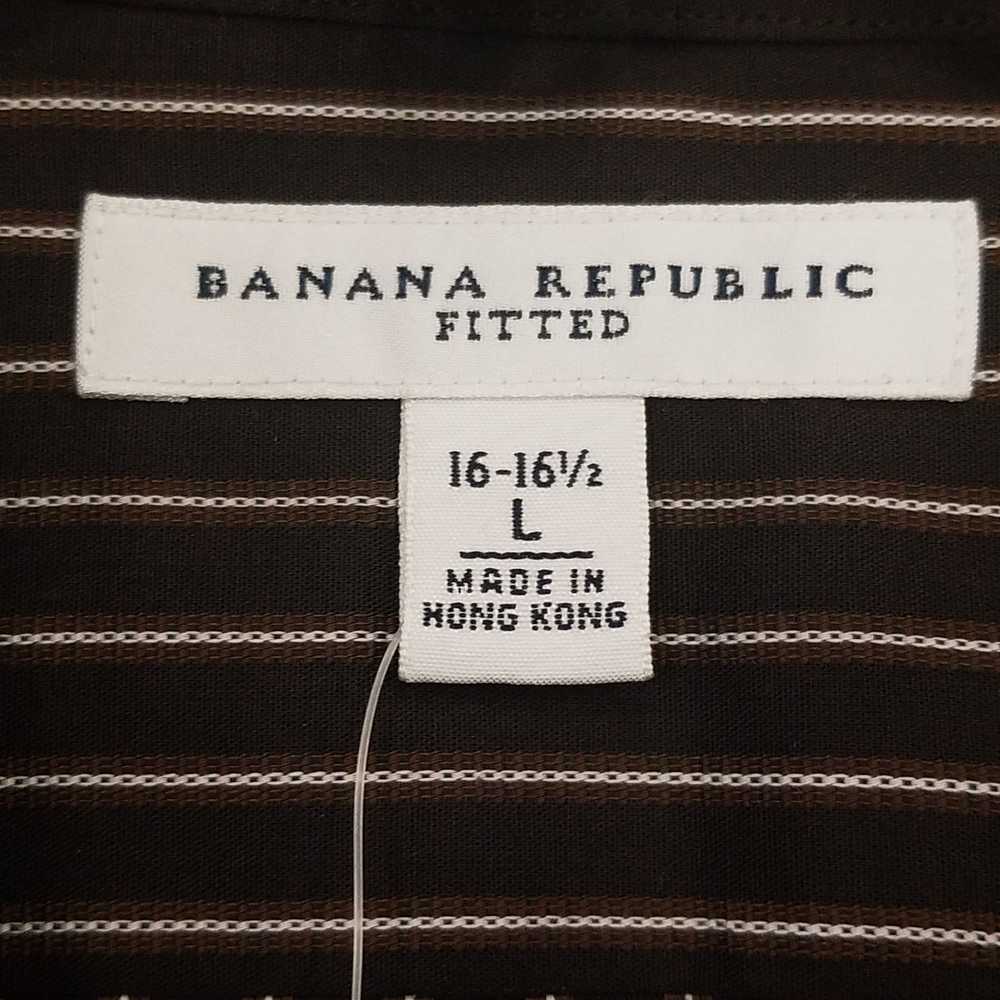 Banana Republic Men Brown Shirt Large NWT - image 5