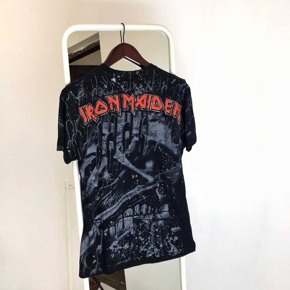 Iron Maiden × Rock T Shirt × Vintage Vintage Iron… - image 2