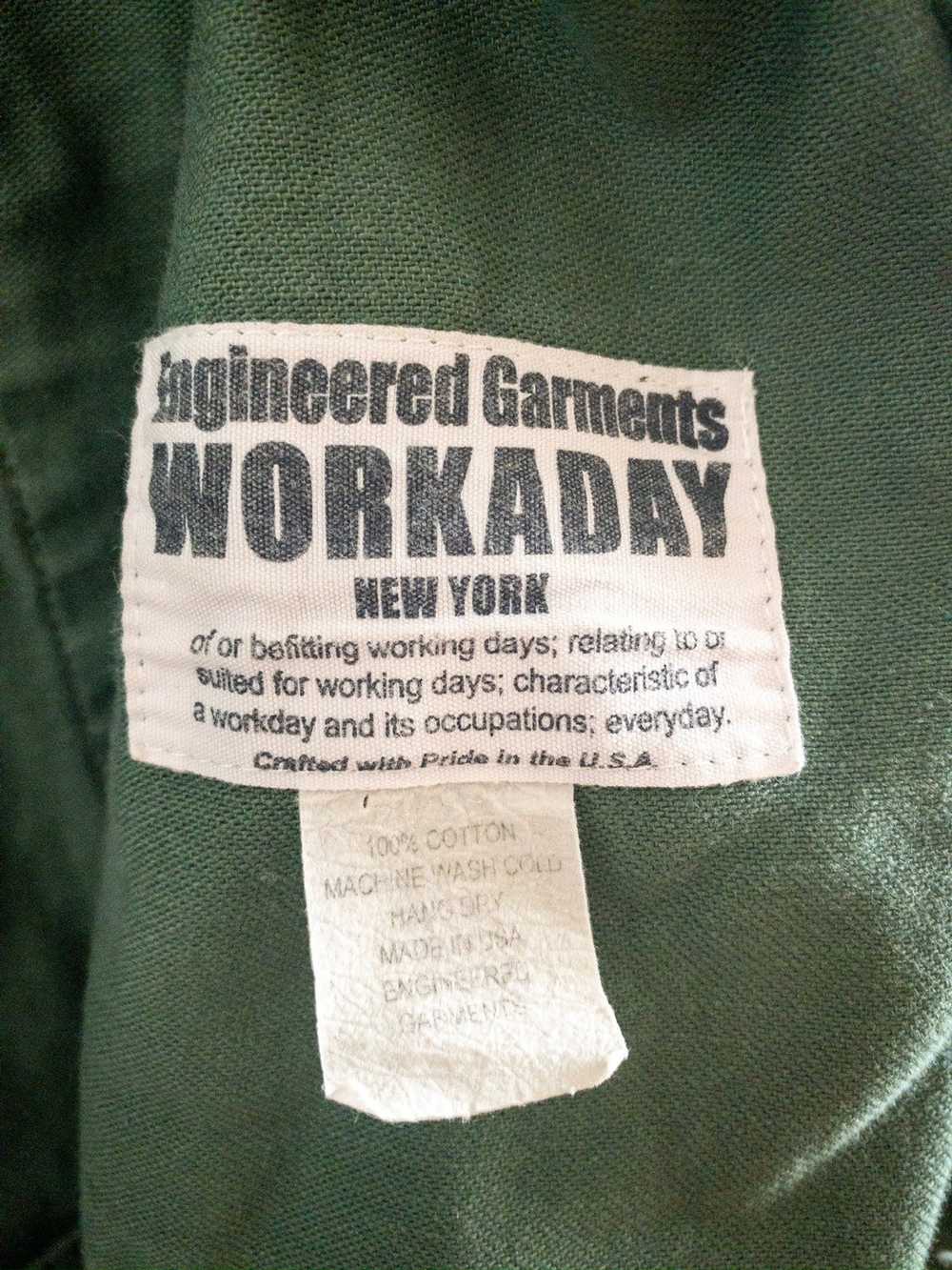 Engineered Garments Workaday Green work / utility… - image 4