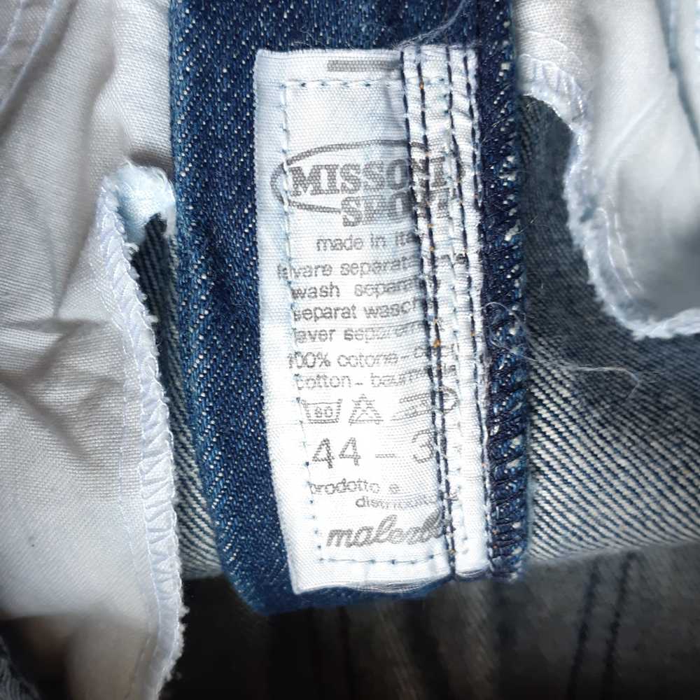 Missoni Missoni Sport Vintage Denim Jeans Pants 4… - image 10