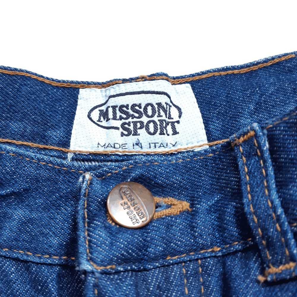 Missoni Missoni Sport Vintage Denim Jeans Pants 4… - image 9