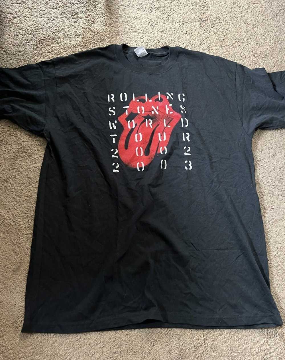 Vintage Rolling Stones 2002-2003 tour shirt - image 1