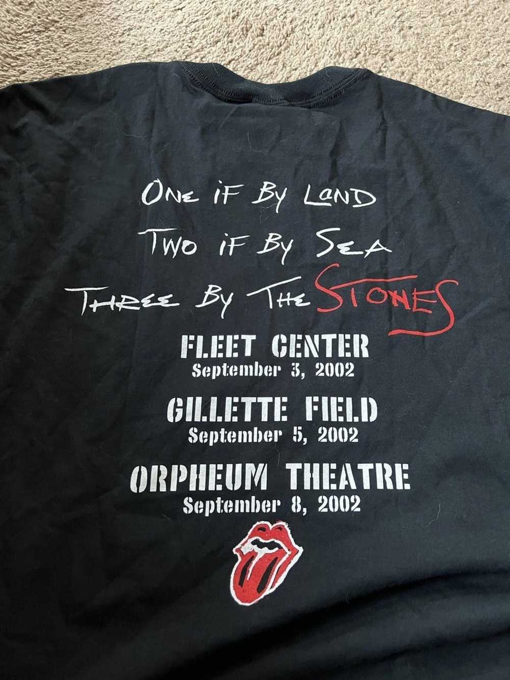 Vintage Rolling Stones 2002-2003 tour shirt - image 3