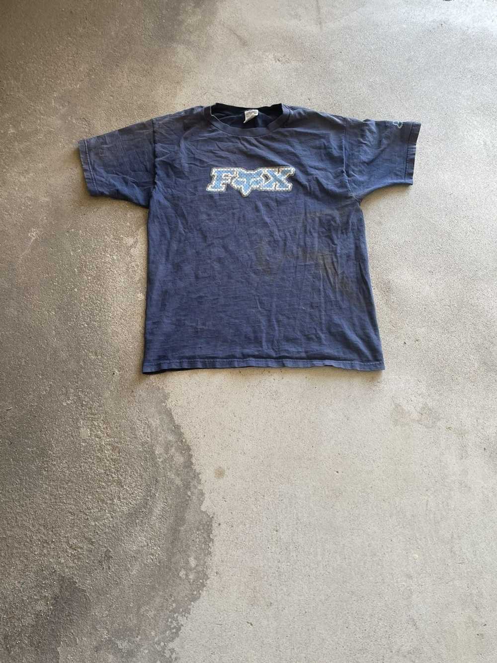 Fox × Vintage Vintage Sun Faded Made In USA Fox M… - image 1