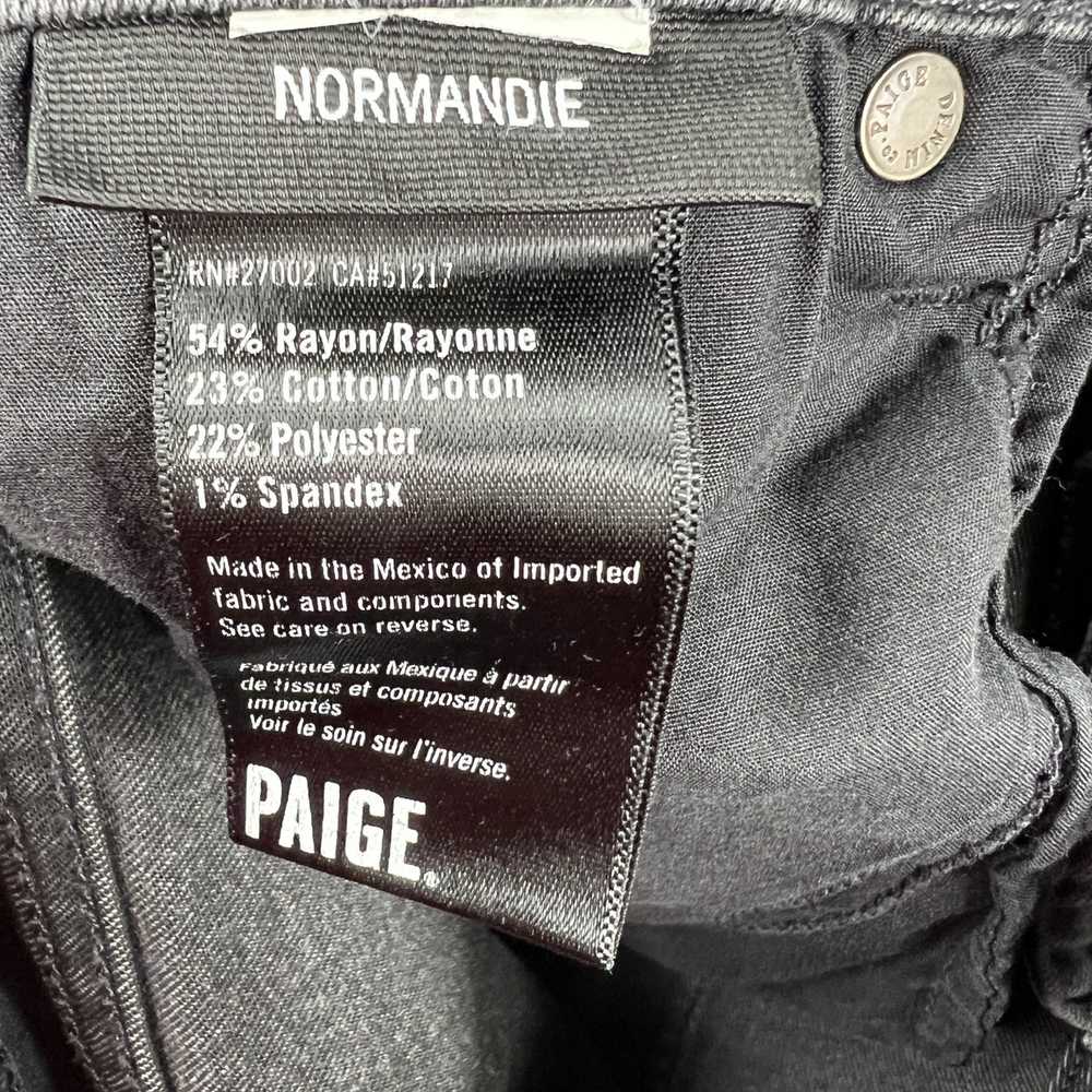 Paige Paige Jeans Normandie Slim Fit Straight Fad… - image 8