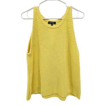 Other 525 America Yellow Knitted Crew Neck Sleevel