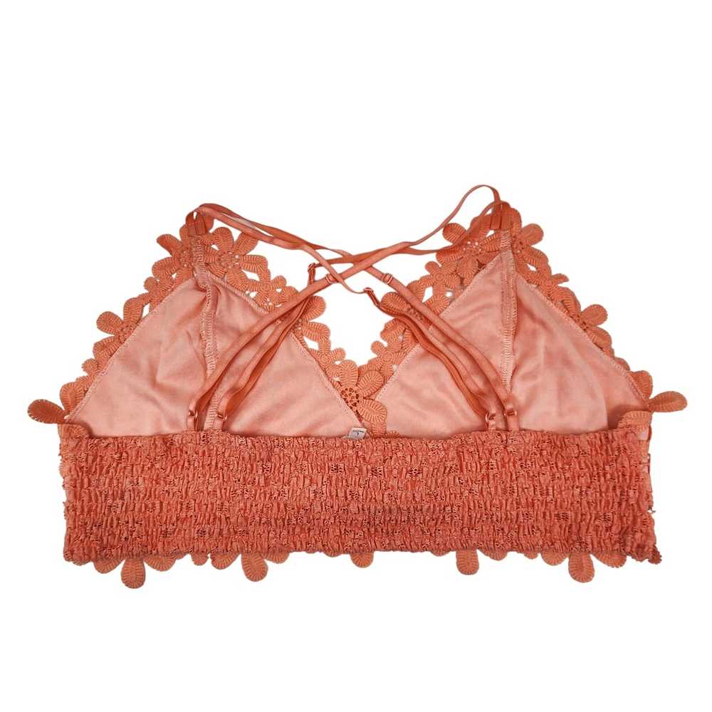 Other Macaron Coral Floral Lace Triangle Light Su… - image 2