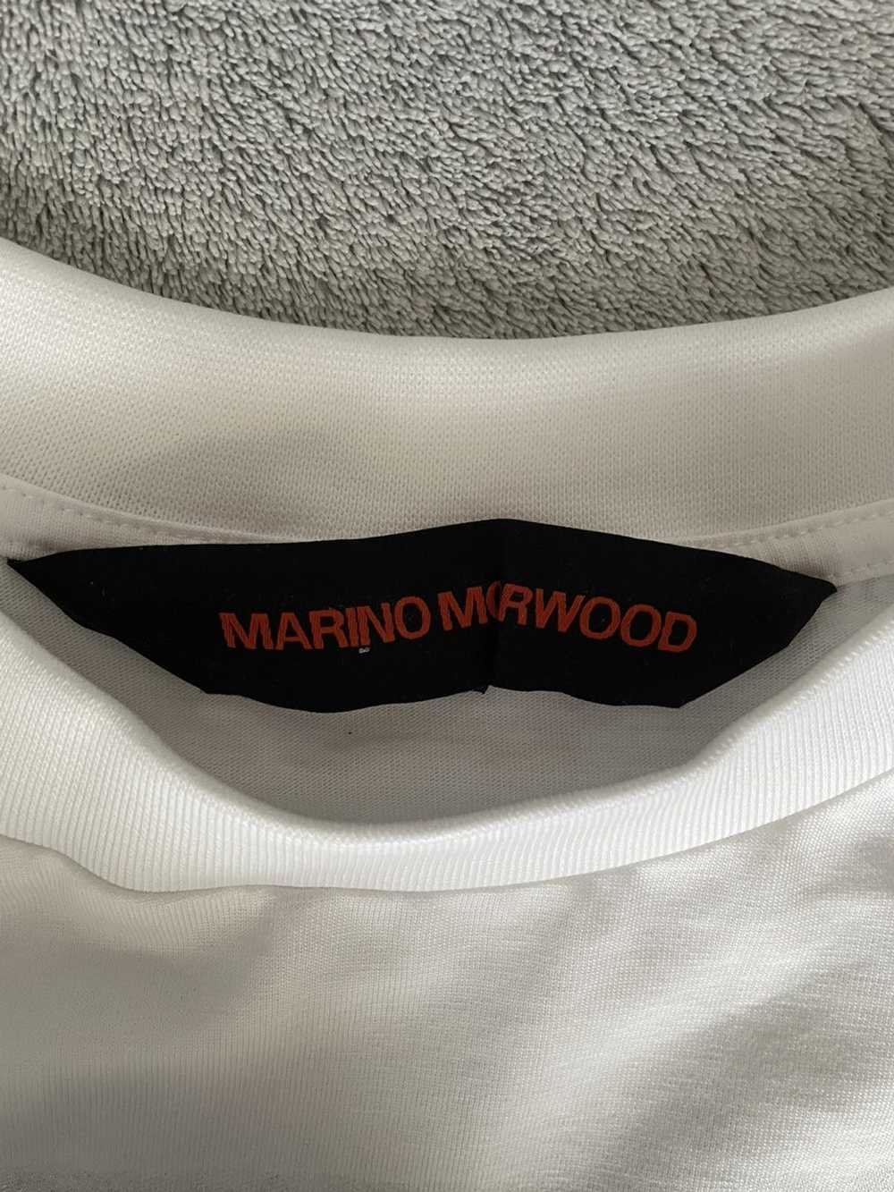 Marino Morwood Marino Morwood Elon Musk White Tee - image 3