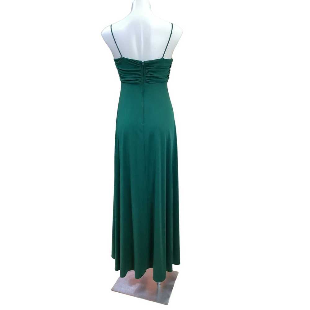 Vintage 1970's Green 2 Pc Dress Set - image 4