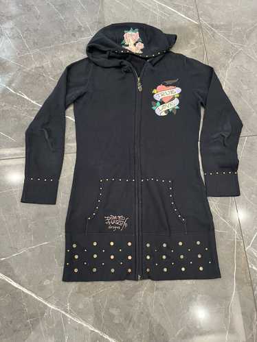 Ed Hardy × Streetwear Vintage Ed Hardy Studded Tru