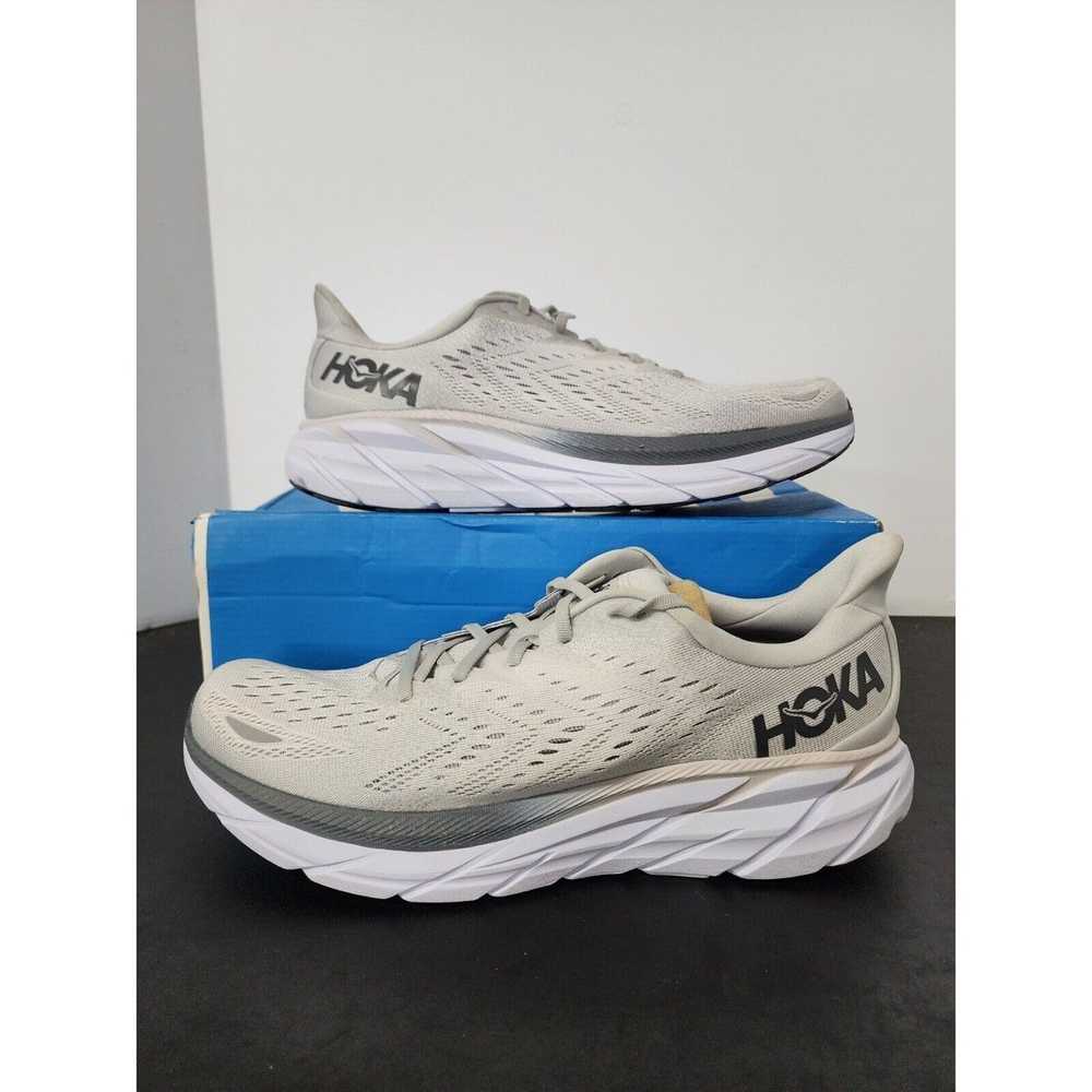 Hoka One One Hoka Clifton 8 Grey Size 11.5 Mens g… - image 1