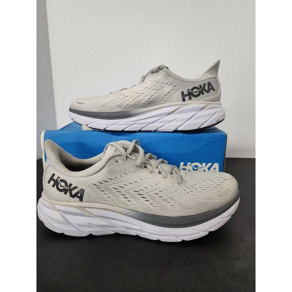 Hoka One One Hoka Clifton 8 Grey Size 11.5 Mens g… - image 2