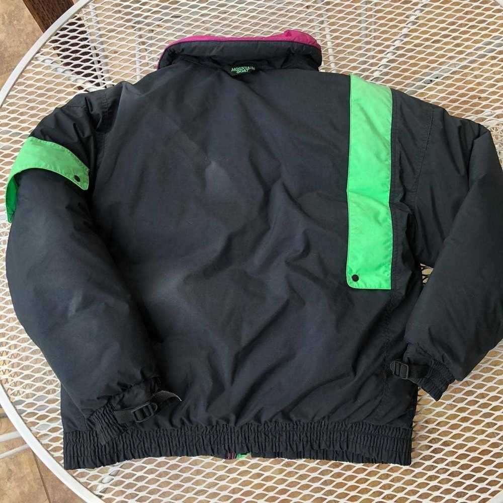 Vintage Vintage 80s Ski Jacket Neon - image 3