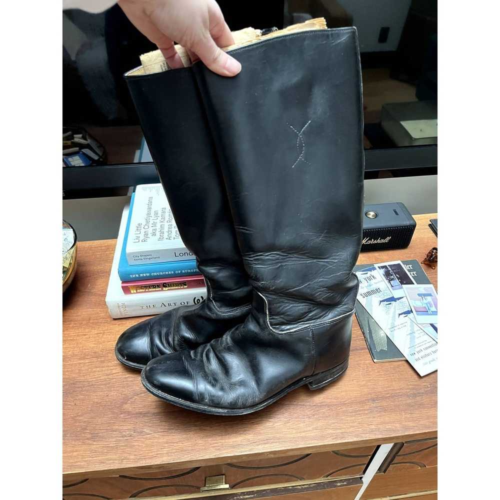 Lucchese Vintage Biltrite Western Riding Boots - image 2