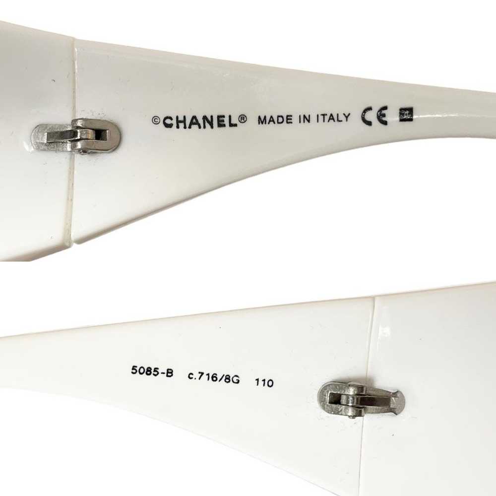 Chanel Chanel sunglasses vintage logo ski wraparo… - image 3