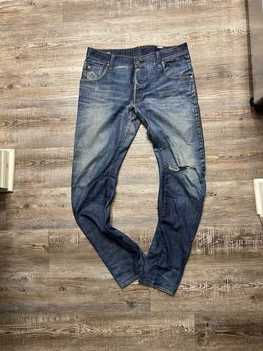 G Star Raw g star dark blue skinny banana cut jean