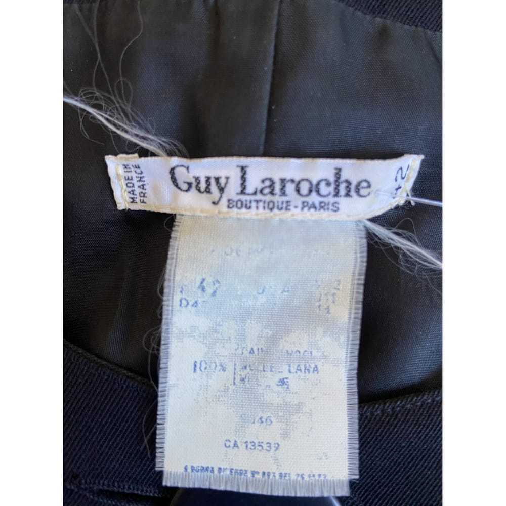 Guy Laroche Wool mid-length dress - image 2