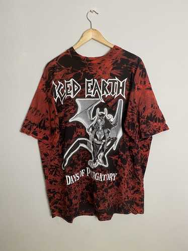 Band Tees × Rock T Shirt × Vintage Iced Earth 199… - image 1