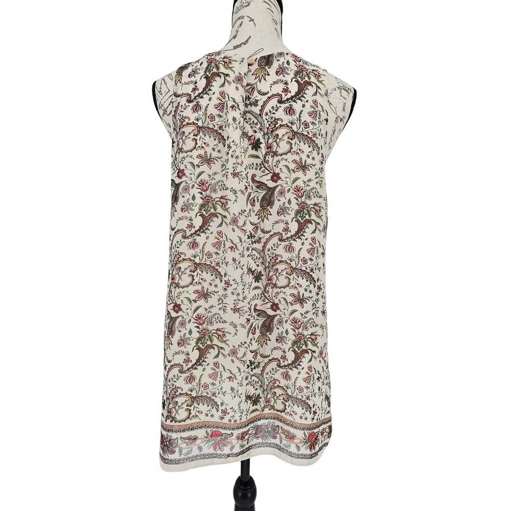 Other Max Studio Floral Sleeveless Trapeze Top La… - image 3