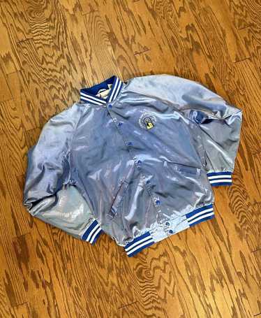 Sukajan Souvenir Jacket × Vintage Vintage Blue Sa… - image 1