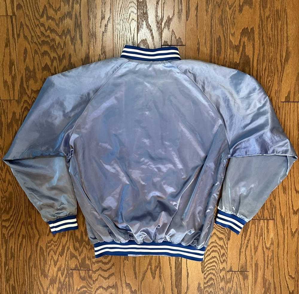 Sukajan Souvenir Jacket × Vintage Vintage Blue Sa… - image 4