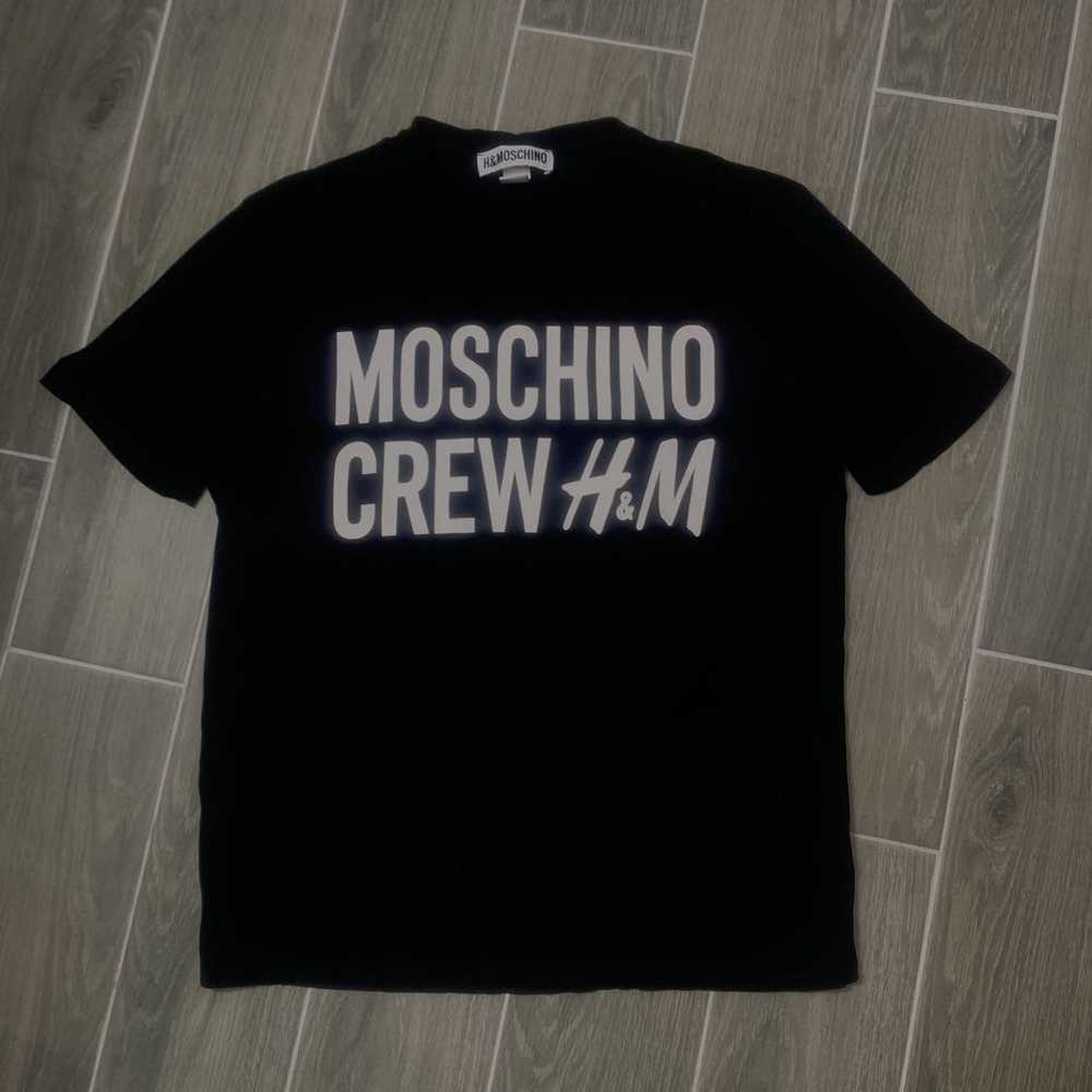 H&M × Moschino Moschino crew h&m t-shirt - image 1