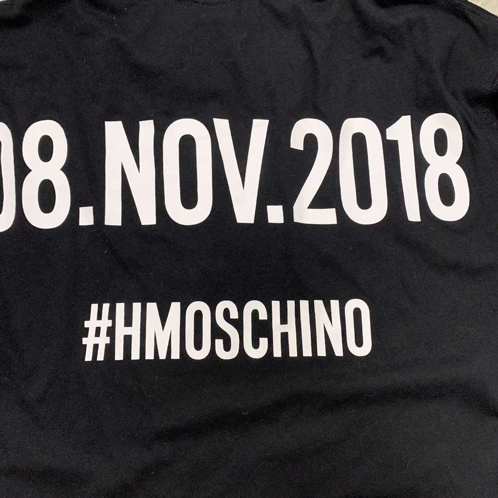 H&M × Moschino Moschino crew h&m t-shirt - image 3