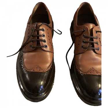 Salvatore Ferragamo Leather lace ups - image 1