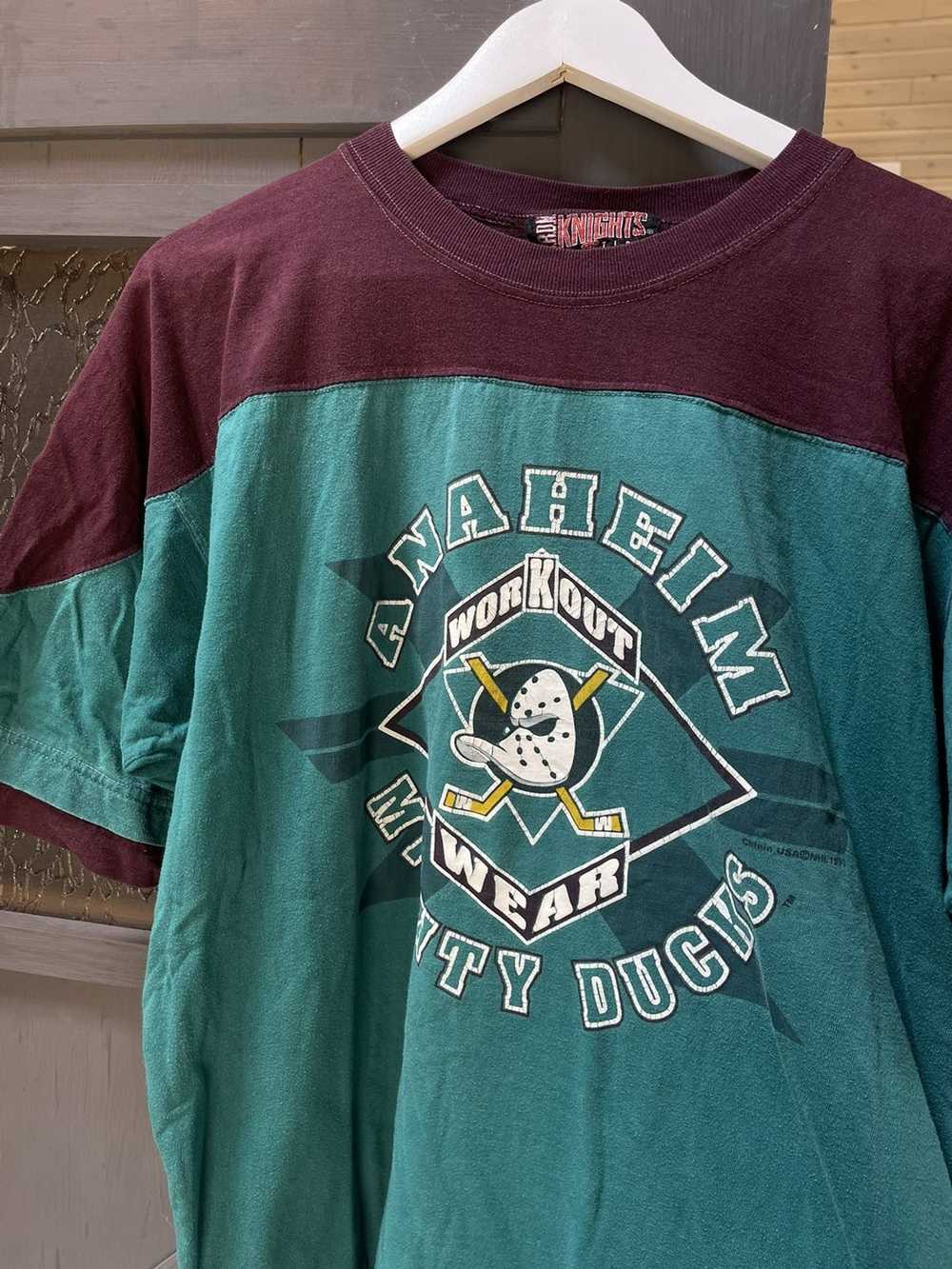 NHL × Very Rare × Vintage 1993 Anaheim Mighty Duc… - image 6