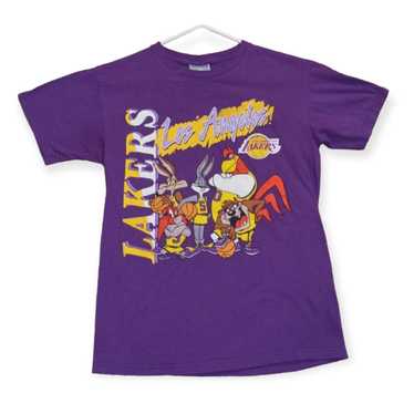 Los Angeles Lakers Junk Food Disney Mickey Squad T-Shirt - Purple