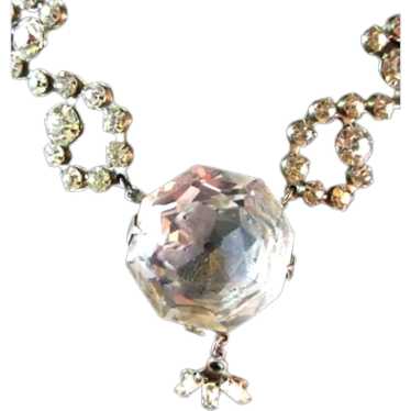 Crystal and Rhinestone  Necklace Perfect Wedding D