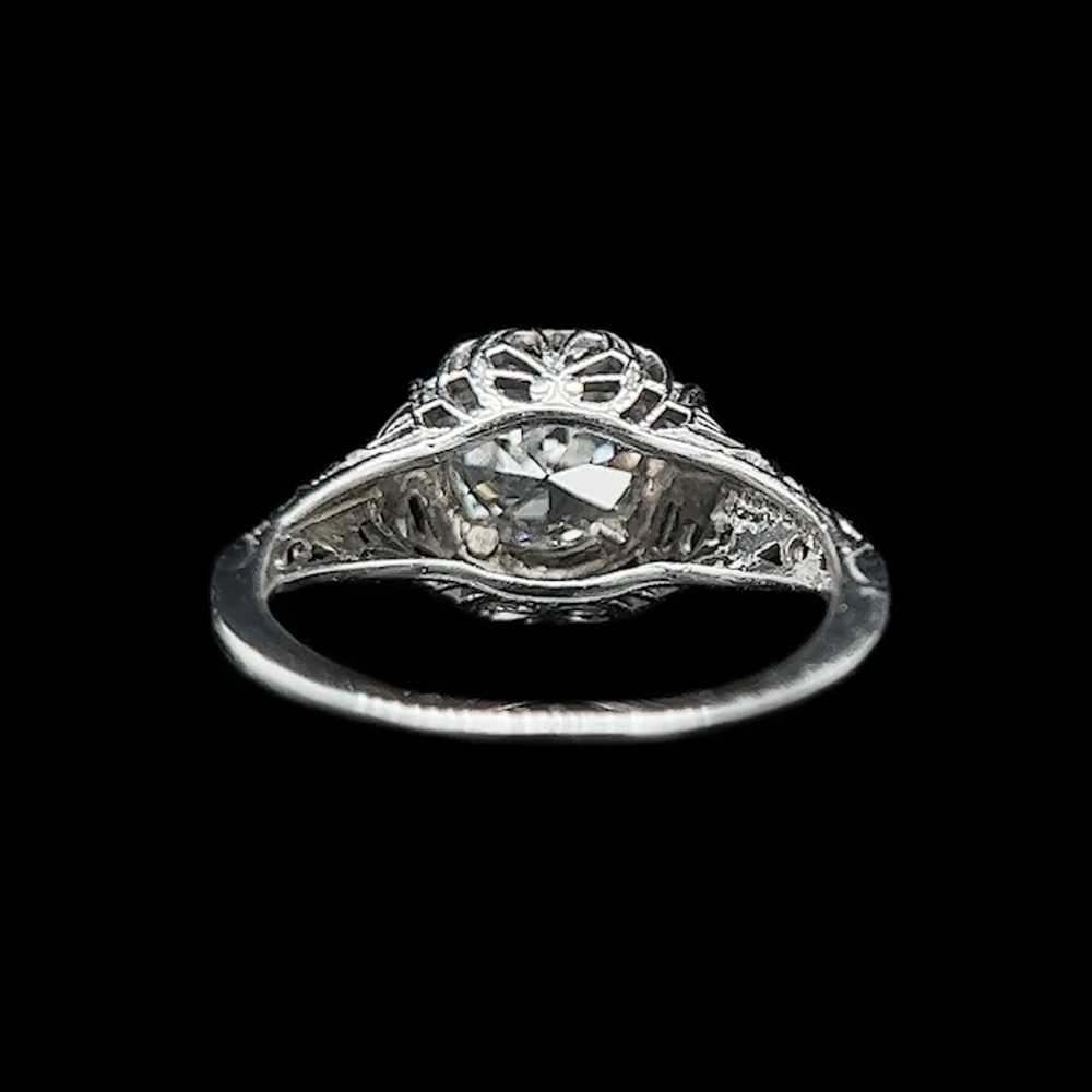 Art Deco .75ct. Diamond Antique Engagement - Fash… - image 3