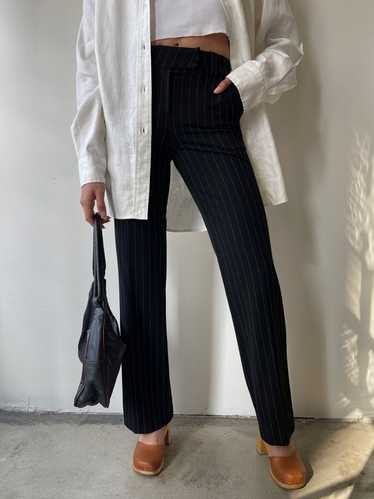 vintage escada pinstriped trousers 26 - image 1