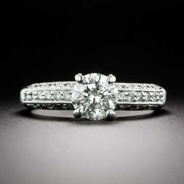 Estate .81 Carat Diamond Engagement Ring