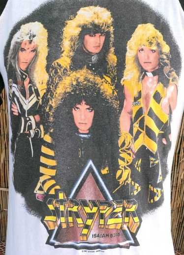 80’s Vintage 1987 STRYPER To Hell With The Devil T