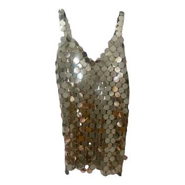 Paco Rabanne Glitter mini dress