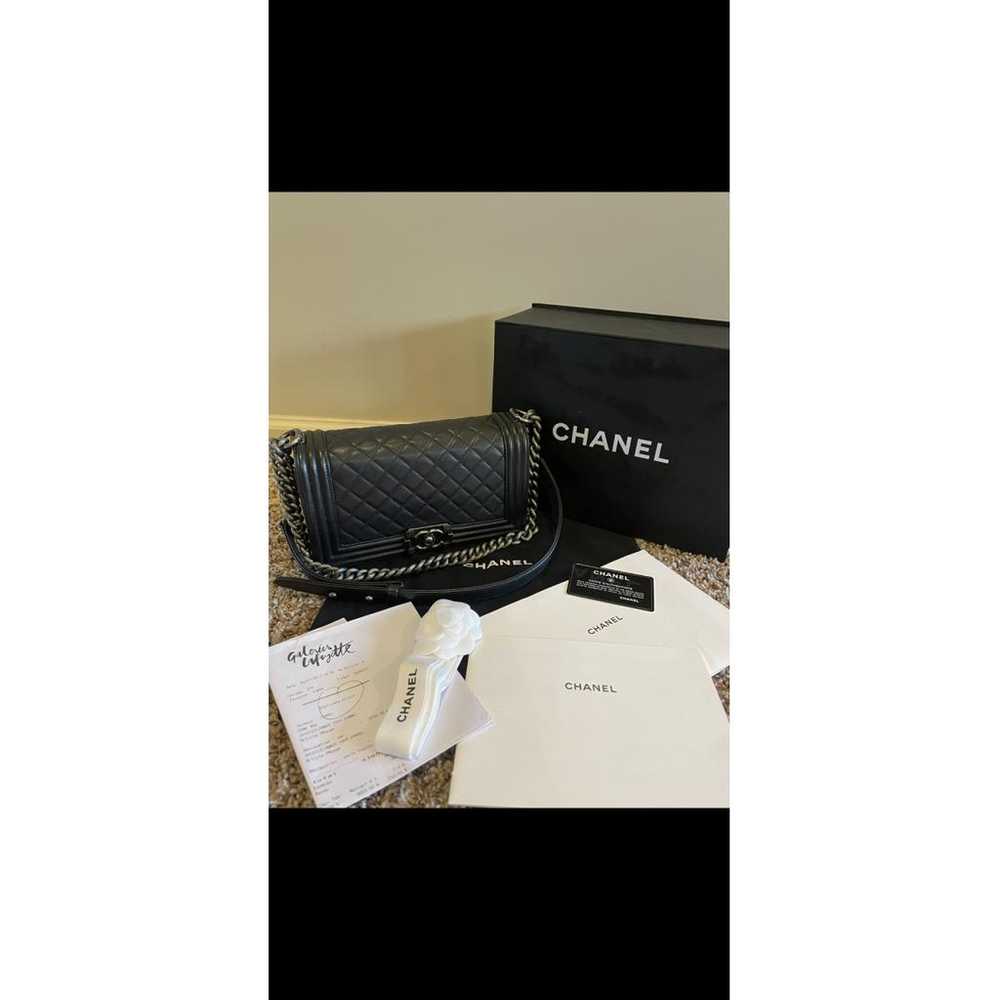 Chanel Boy leather handbag - image 2