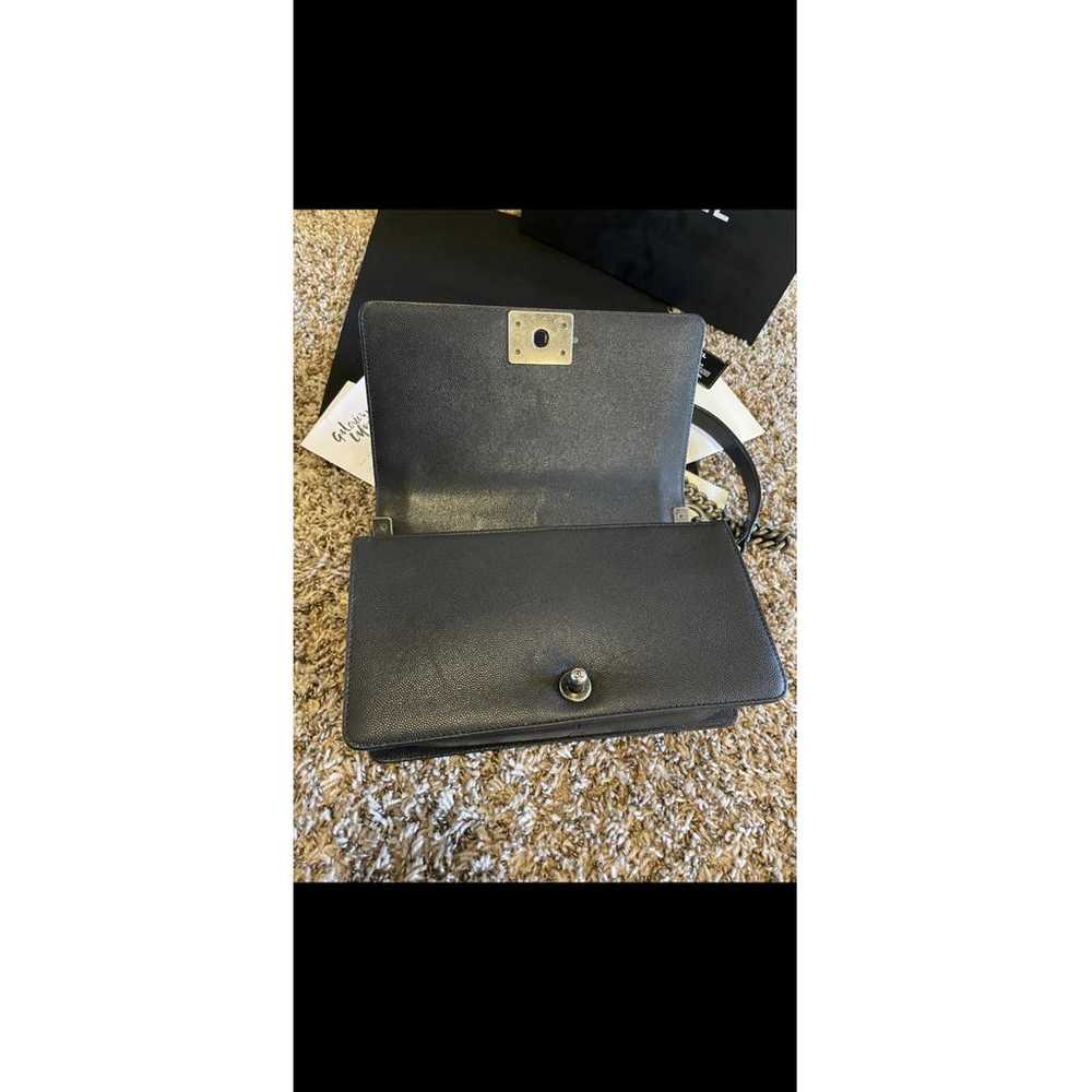 Chanel Boy leather handbag - image 8