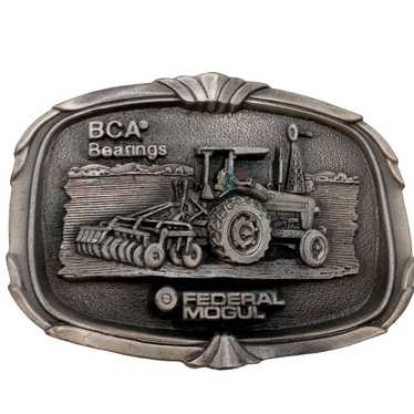Vintage BCA Bearings Belt Buckle Federal Mogul Tra